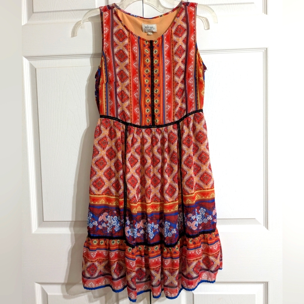 Beige by eci women's dress